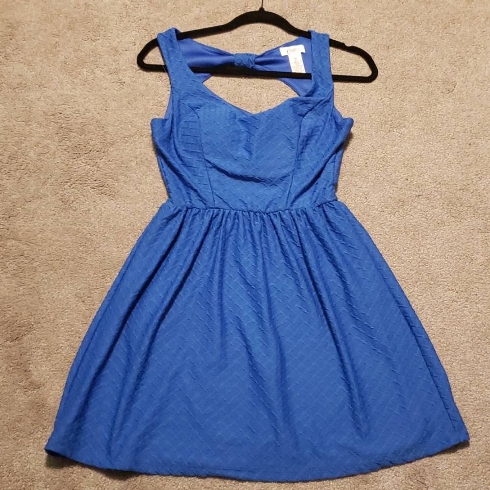 Blue summer dress